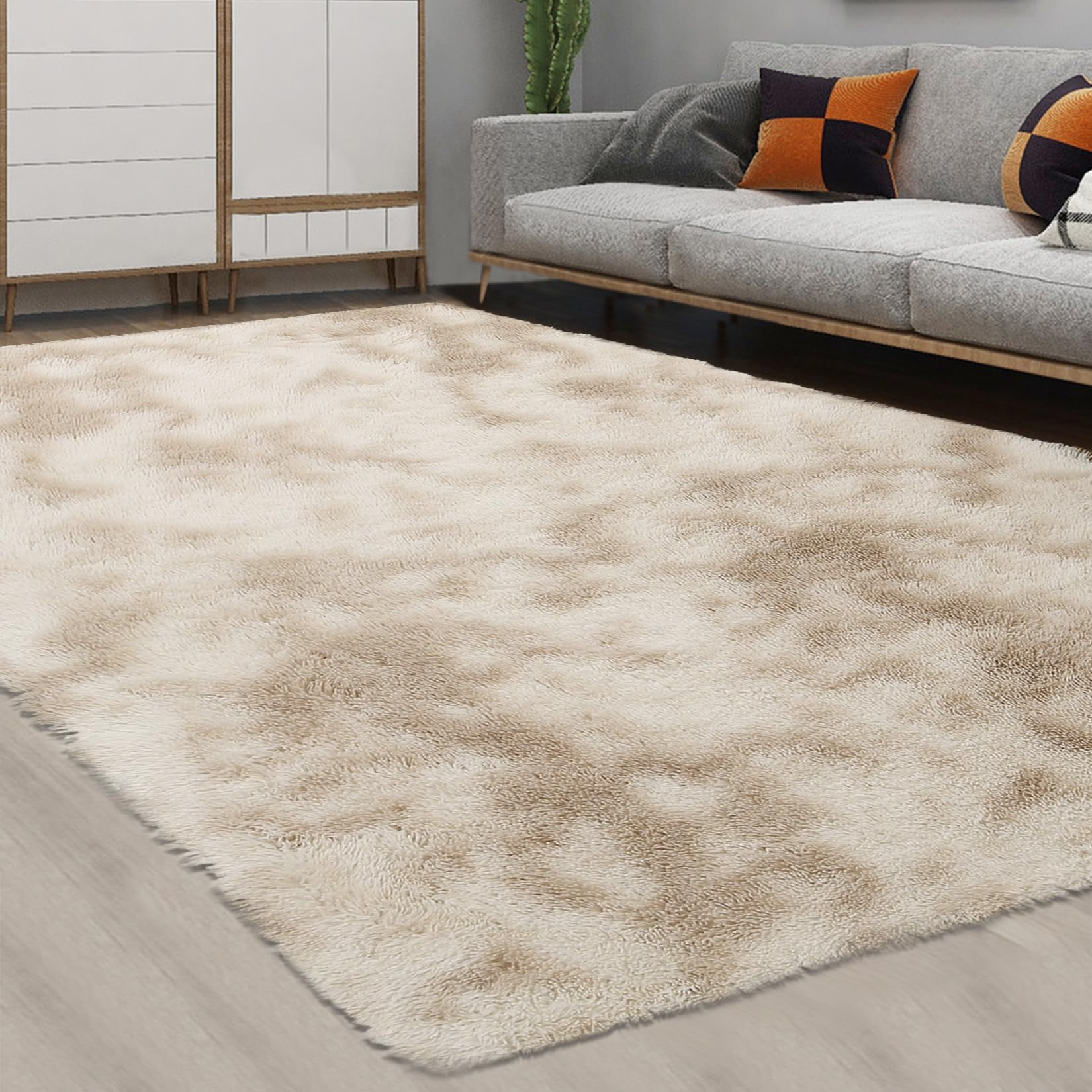 Alfombra Caromio Extra Grande De 240 Cm X 300 Cm, Mullida, Para Dormitorio - Venta Internacional