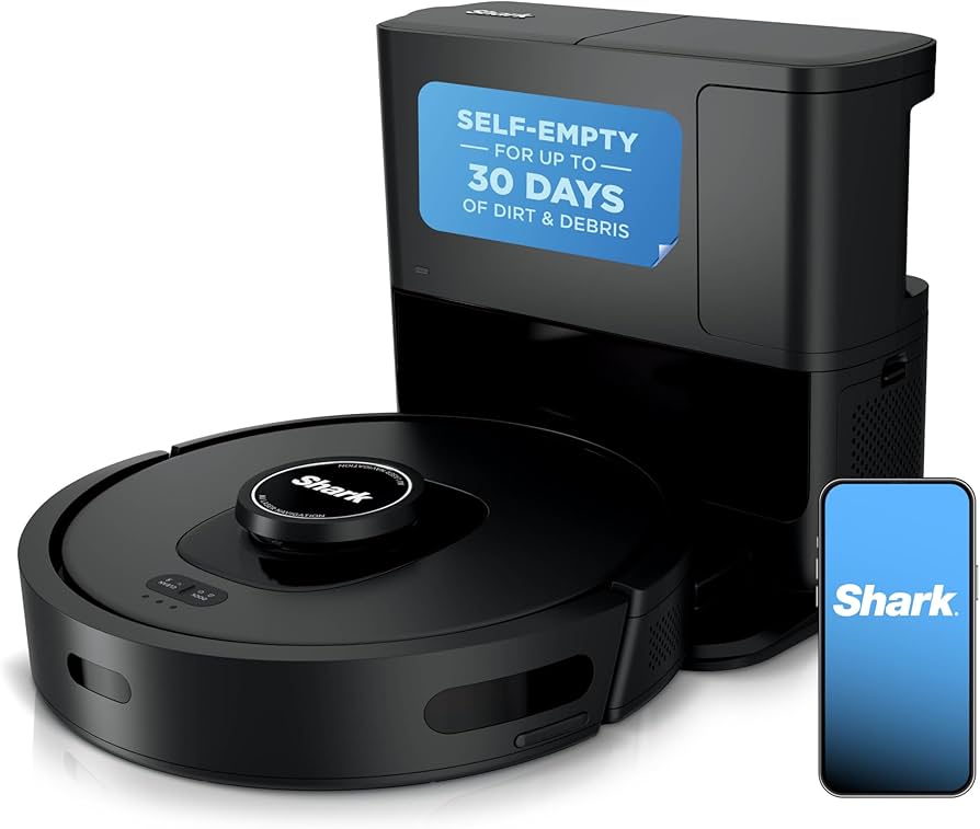 Aspiradora Robot Ultra Shark Con Base Xl Hepa Autovacia sin Bolsa