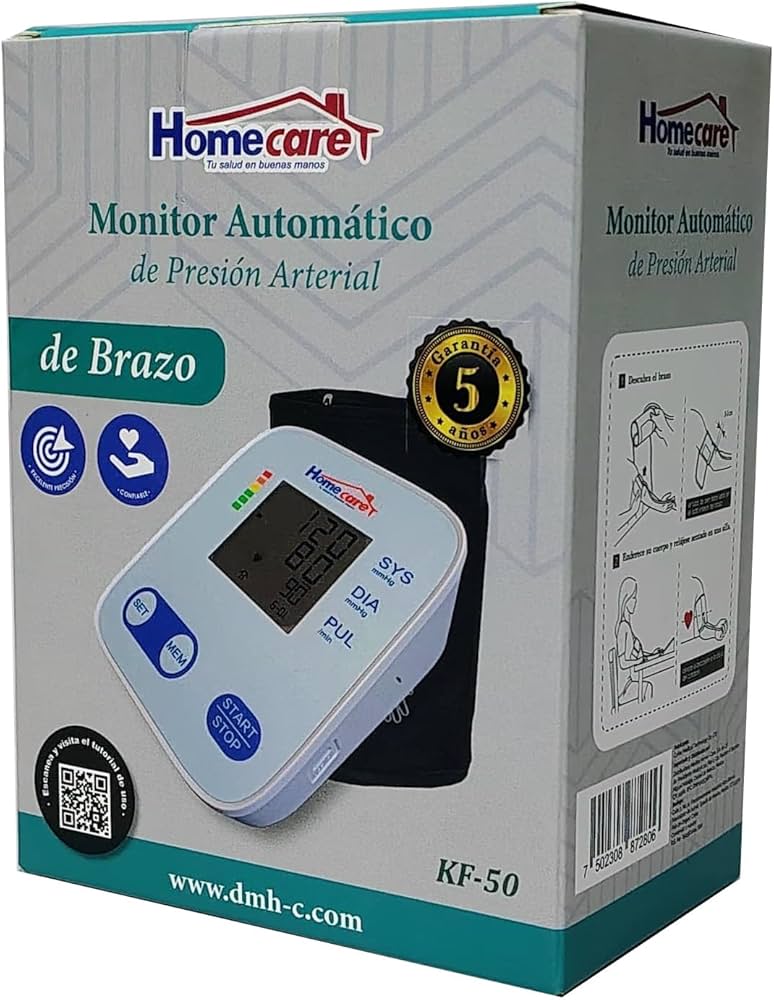 Baumanómetro digital Monitor de presión Brazo Kf-50 Homecare