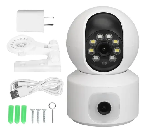 Cámaras de Seguridad WiFi 2MP con Visión Nocturna Inteligente | Paquete de 2