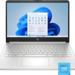 Laptop HP 14-dq6011dx 14" HD Intel N150 4GB RAM 128GB SSD W11 Home Color Plata - Ideal para el día a día