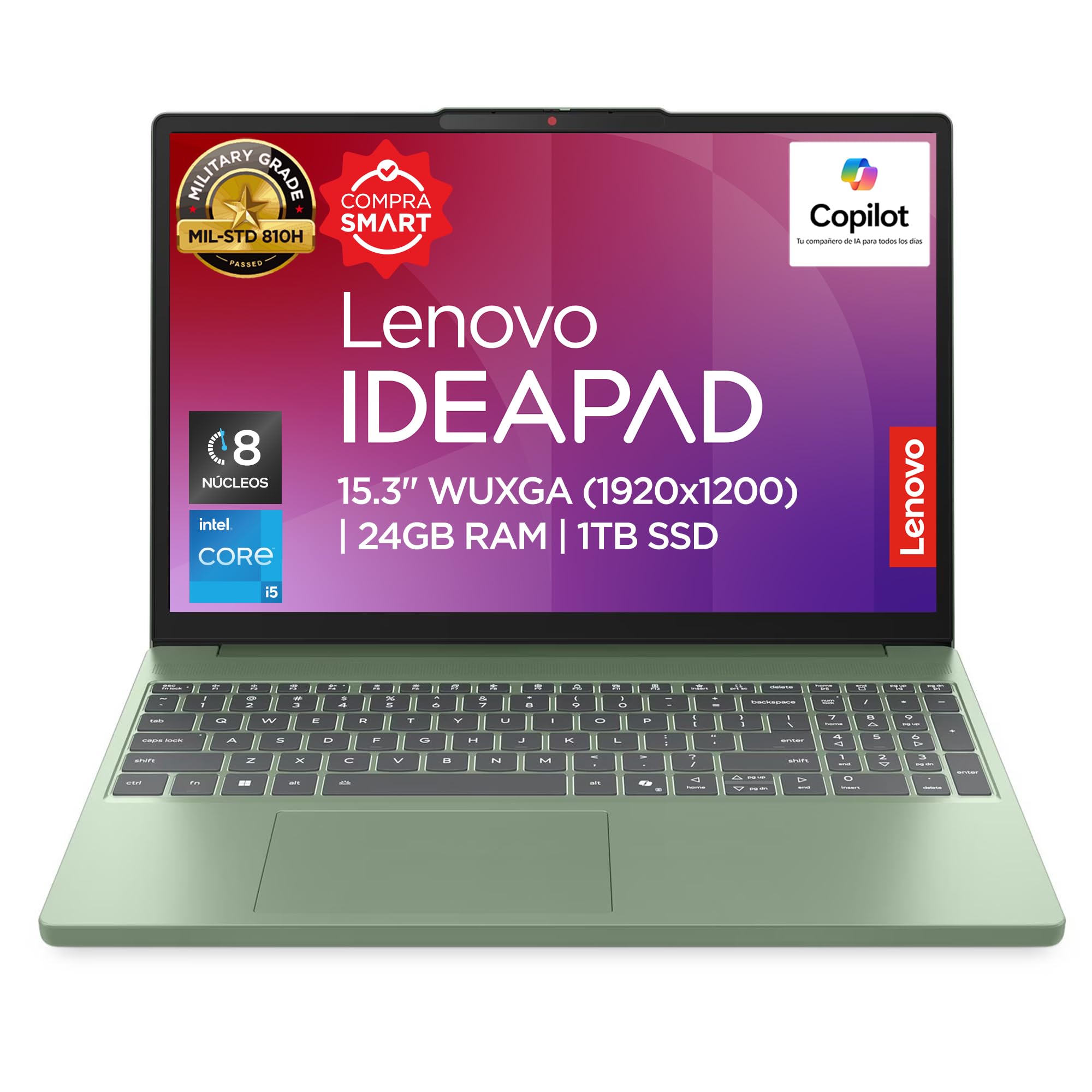 Lenovo Laptop Ideapad Slim 3 | 15.3" WUXGA | Intel Core i5 | Precio increíble en México