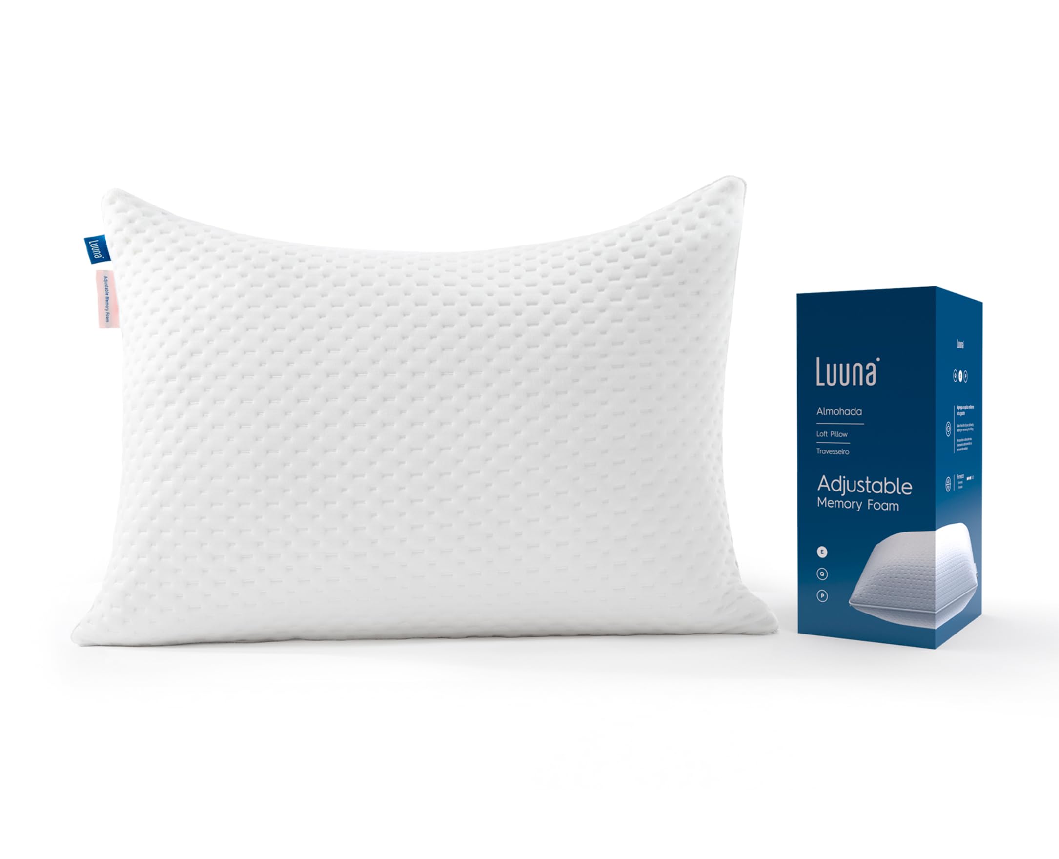 Luuna Almohada Ajustable Firme King