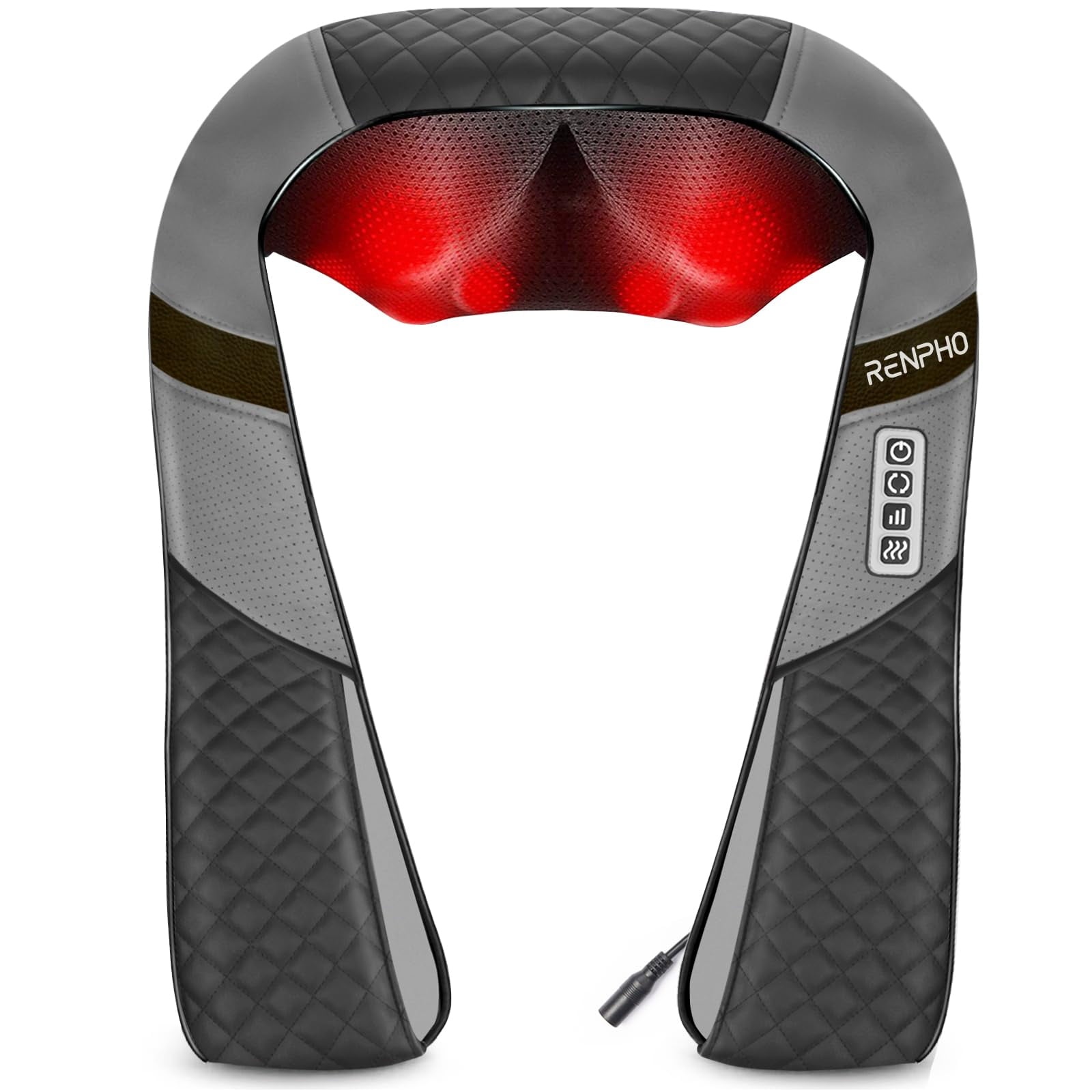 Masajeador de cuello renpho 2025 shiatsu mejorado con alivio del dolor por calor