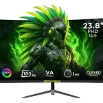 Monitor Gamer Curvo DXTGAMING 23.8'' FHD 1ms 180Hz con Adaptive Sync y Altavoces Integrados