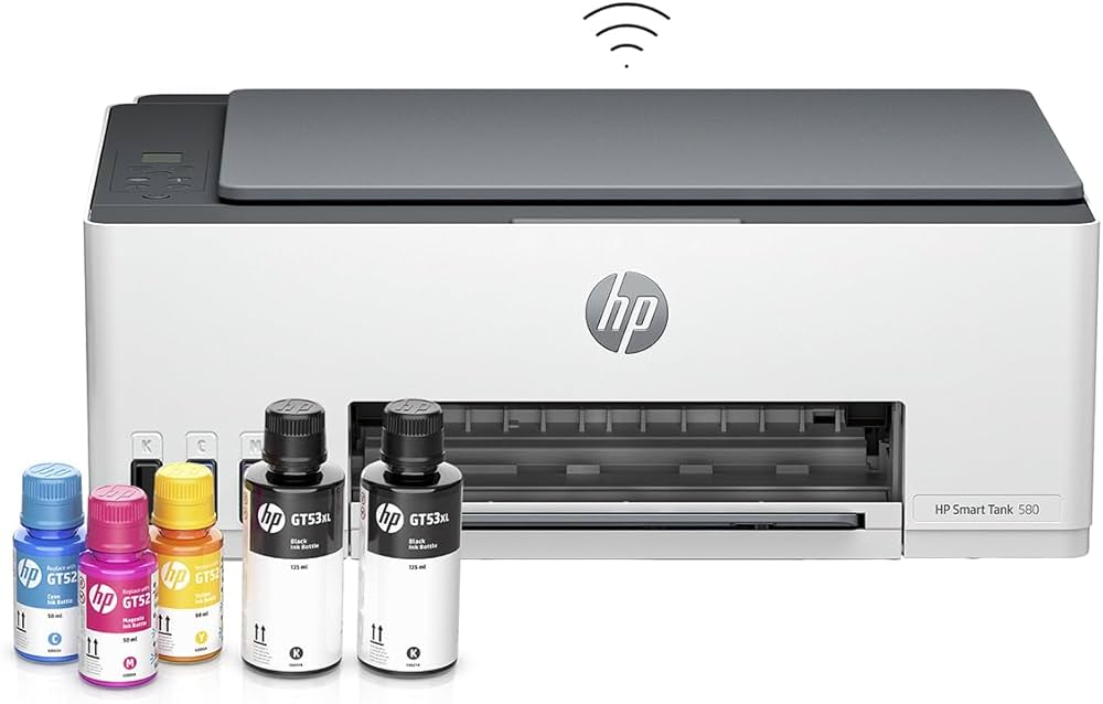 Multifuncional HP Smart Tank 580: Impresión eficiente y económica