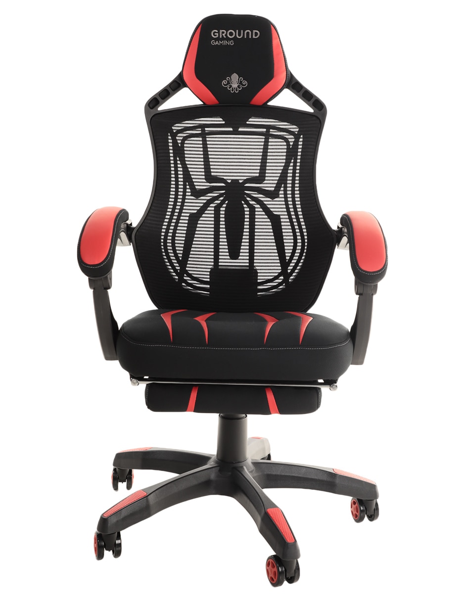 Silla Gamer Ground Gaming Rojo - Máximo confort y estilo para tus partidas