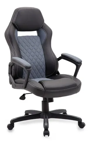 Silla Gamer Office Depot Gordon Plus Negro con Azul - Confort y Estilo para tus Juegos