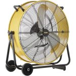 Ventilador de Tambor Industrial Hicfm 24" - 8800 CFM para Uso Profesional