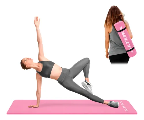 Altera Tapete Yoga Mat Fitnes Ejercicio Antideslizante Grosor 1.4cm