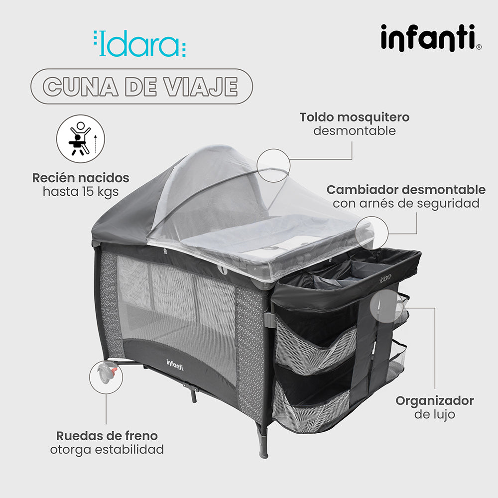 Infanti Cuna Corral De Viaje