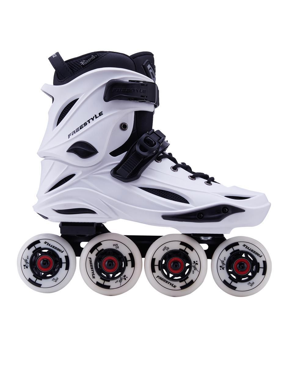 Patines en linea Freestyle Ghost unisex Talla 23 cm Blanco