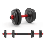 Set mancuernas ajustables 10 kg striker stk053
