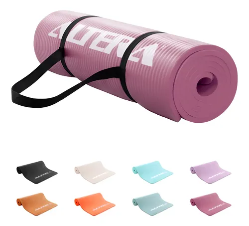 Tapete ejercicio altera yoga mat 10mm grueso pilates modelo