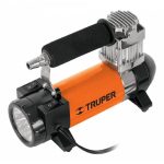 Truper Compresor de aire portátil 12 V para auto con Maletín