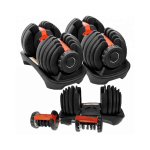 VANLIG Par de Mancuernas Ajustables 2 5 a 24 kg Juego de Pesas para Entrenamiento en Casa y Gimnasio