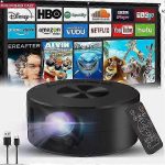 4k mini projector 8000 lumen led 1080p wifi android/Ios portable home theater us