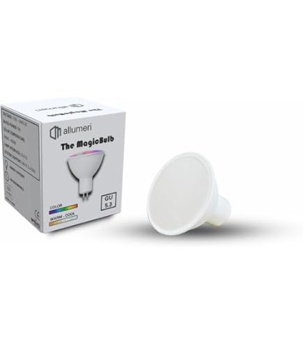 allumeri MR16 foco LED inteligente equivalente a 50 W eficiencia energética de 5 W