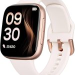 antfit Reloj inteligente para mujeres Android y iPhone pantalla AMOLED de 1 85