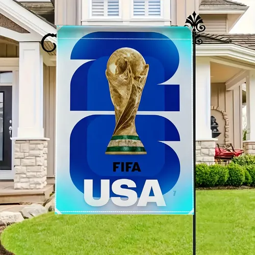 Bandera Para Exteriores De La Copa Mundial De Fútbol 2026, 3