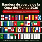 banderas de 48 países para la copa mundial 2026 decoraciones banderas internacionales cuerda para metros