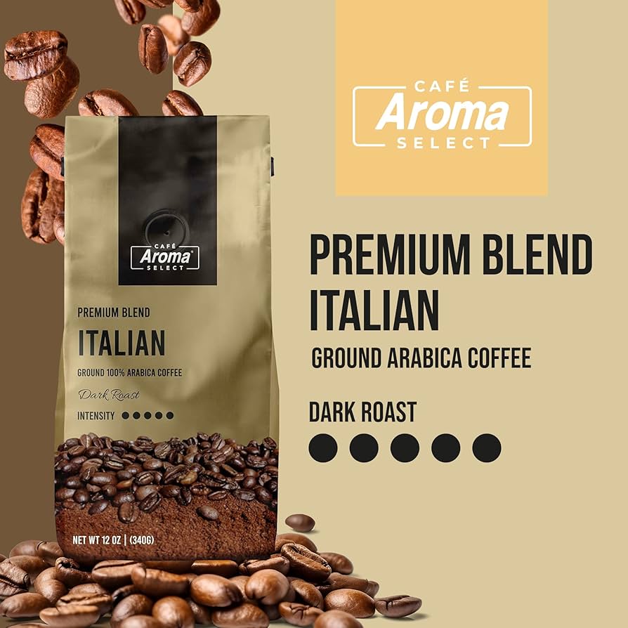Café Molido Premium - Molido - Tueste Italiano - Grano 100% Arábica - 235 gramos - Origen Sierra Alta Hidalgo