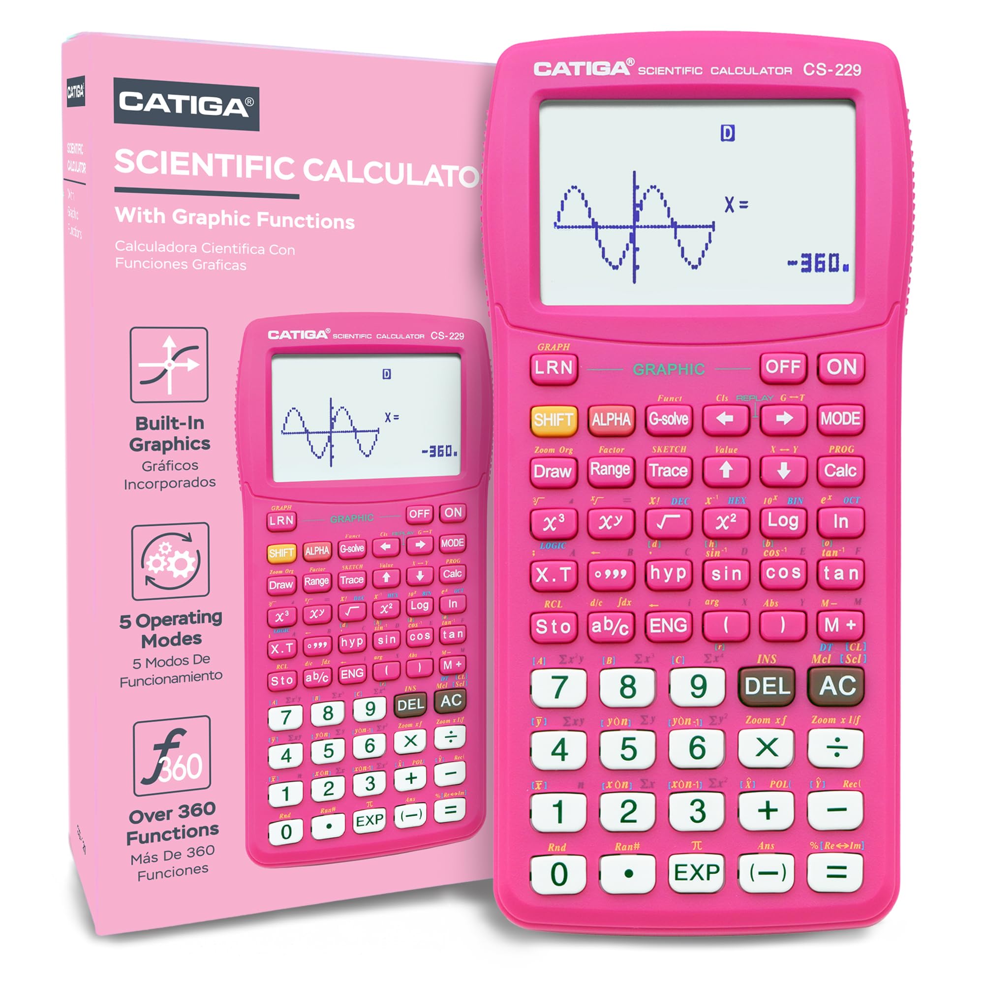 Calculadora Científica Catiga Funciones