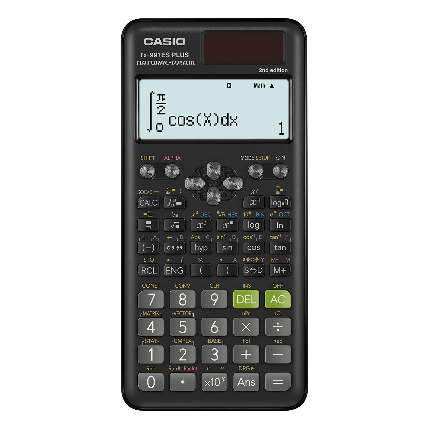 Calculadora científica fx 991es plus con 417 funciones