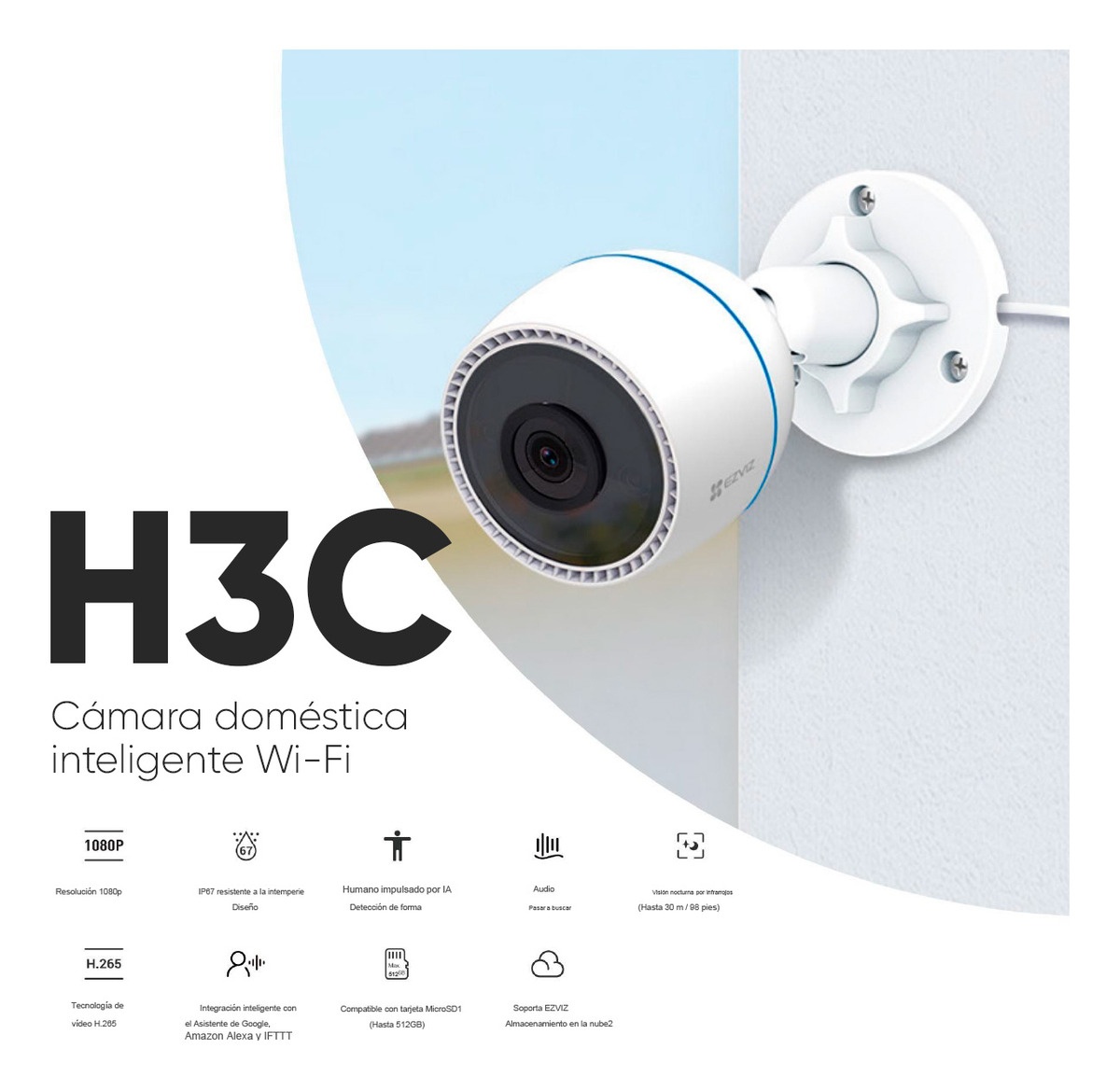 Cámara ezviz h3c