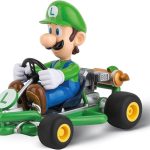 Carrera Coche Teledirigido Super Mario Kart Luigi Pipe Kart 1/18 2.4ghz