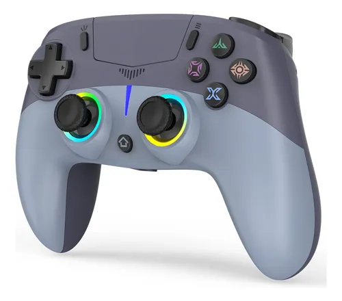 Control inalámbrico betmi para ps5 pro/Slim con doble vibración y led