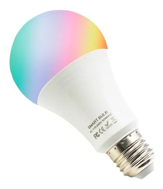 Foco Bombilla Led Inteligente Wifi 9w Alexa Google Smartlife