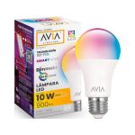 Foco Wifi 10w Smarthome Multicolor A19 100-240V Rgb Avia