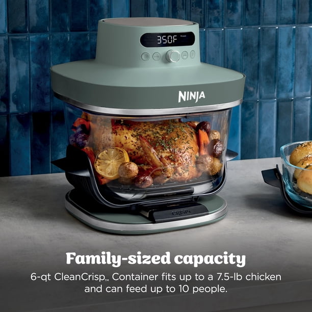 Freidora De Vidrio Ninja Crispi Pro 6 En 1