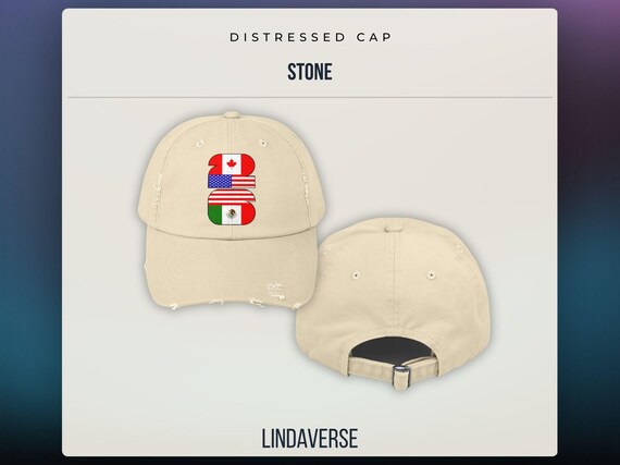 Gorra de futbol celebrate! n/A mundial 2026 color beige 1 pieza