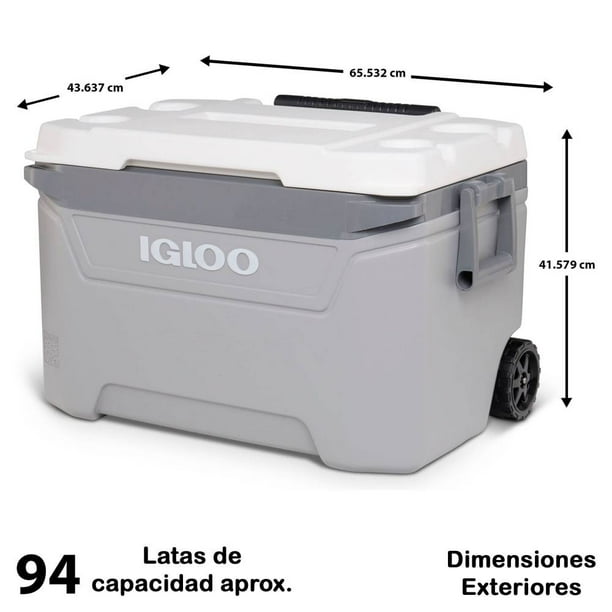 Hielera Igloo Sunsent 60 Qt Roller 56 L