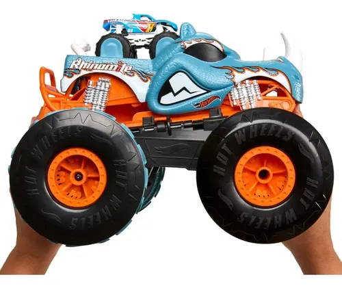 Hot Wheels Monster Trucks Control Remoto Rhinomite 1:14