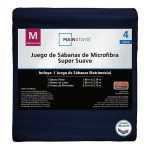 Juego de sábanas mainstays liso