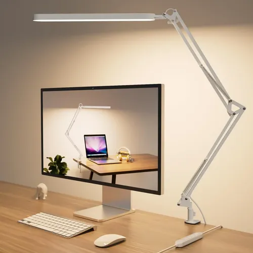 Lámpara de escritorio skyleo led de 31,5 cm 12 w