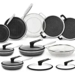 Mega Set Juego Sartenes Acero Inoxidable Samurai 14 Piezas