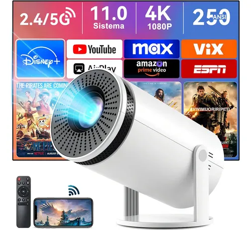 Mini Projetor Smart TV 4K