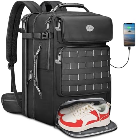 Mochila de mano matein Mochila grande de 40 l con puerto usb