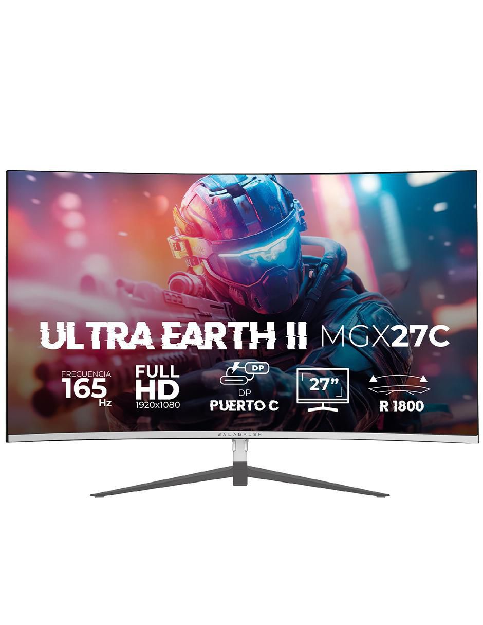 Monitor Balam Rush standard full HD 27 pulgadas BR 938280 Blanco