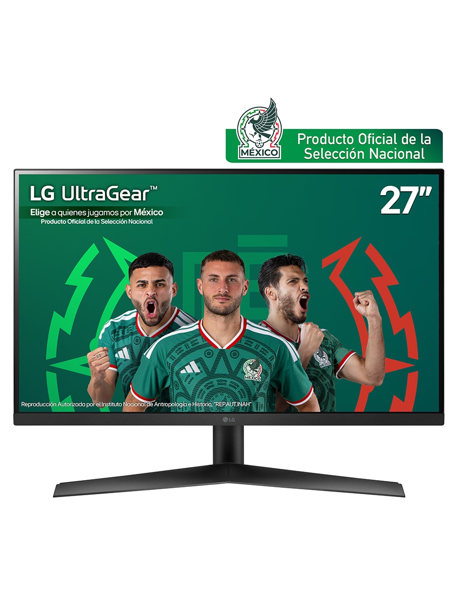Monitor gamer Lg 27GS60F B standard Full HD 27 pulgadas Negro