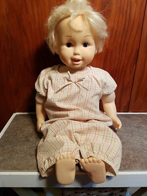 muñeca Interactiva My Talking Friend 1987 26" De Playgroup Vintage -