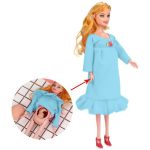 Muñeca sorpresa interactiva para mamá con barriga y bebé extraíbles muñeca embarazada de 30 cm para juegos de rol