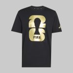 Playera Adidas Copa Mundial 2026 Color Negro