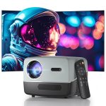 Proyector portátil Native 4k hd 350 ansi con Enfoque Automático y Corrección Keystone