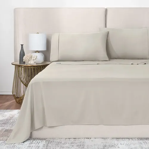 Sábanas King Size de Bambú Esquimal Ultra Suaves Y Frescas