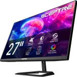 Sceptre Nuevo IPS 27 Pulgadas 4K Monitor 3840 x 2160 hasta 70Hz Altavoces Integrados 2025